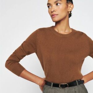 Reformation Cashmere Crew Sweater